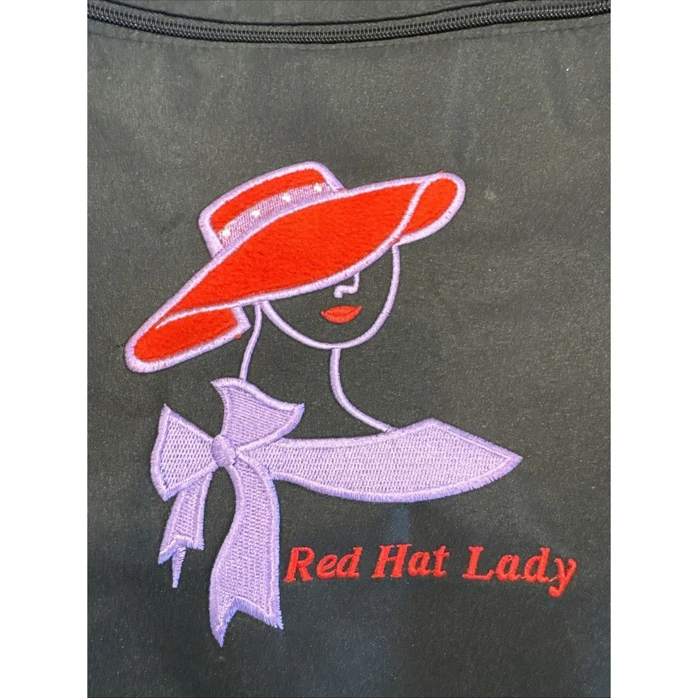 Red hat Lady insulated lunch / cary bag 11.5